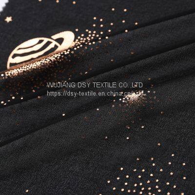 Polyester Chiffon Fabric Gilding of Compound Silk Chiffon photo-3