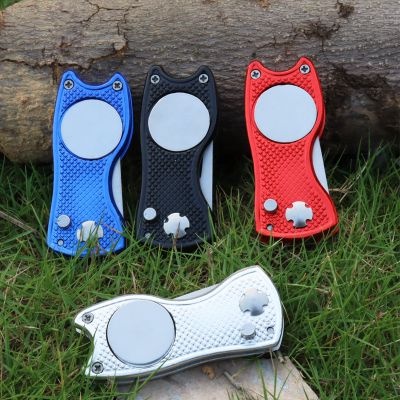 Good Quality Factory Customized Logo Metal Golf Divot Repair Tool Divot Golf Tool