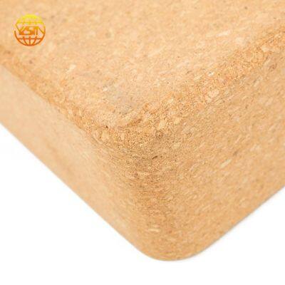 Recycled Pilate Block Natural Material Cork Eco Friendly Natural Wooden Best Cork Blocks For Yoga