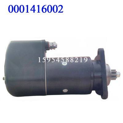 Bosch 0001416002 24V Starter Motor Manufacturing 12V Bosch Starter Motor China Starter Motor for Man Diesel Engine