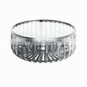 Living Room Furniture PC Material Round Shape Container Panier Table photo-2