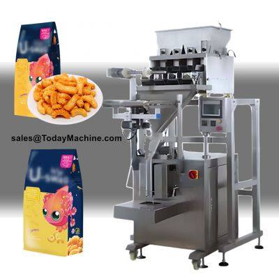 Linear Weigher and Packing Machine Popular for Lentils, Beans, Chips
