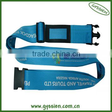 custom printing luggage strap with lock wholesale