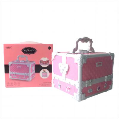 Girls Fashion Design Kids Make up Kit Pretend Cosmetic Toys for Kids Girls Beauty Set Glitter Nail Polish Eyeshdowfor Kids photo-3