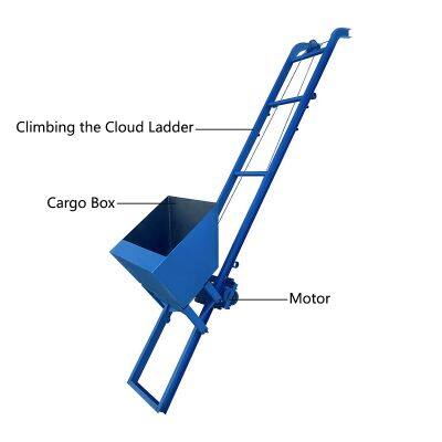 Self Propelled Lift Electric Cargo Ladder Lifter Outdoor Electric Ladder Lift photo-2
