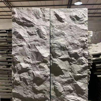 Cladding Veneer Artificial Polyurethane Stone Mushroom Stone Panel for Interior Use PU Faux Stone Modern Hotel Dining photo-4