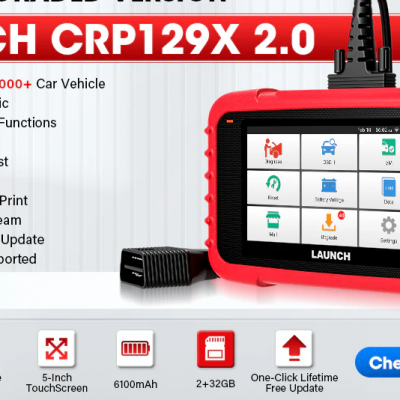 Launch X431 CRP129X V2.0 Diagnostic Scanner Code Reader
