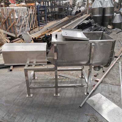 Henan PanQi Automatic Powder Mixing Machine Food U-shaped Mixer Double Ribbon Mixer With CE photo-4