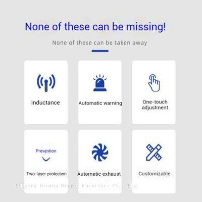 Прочный шкаф для медицинских кислородных баллонов с сигнализацией и антикоррозионной стальной конструкцией для медицинского газового хранилища photo-5