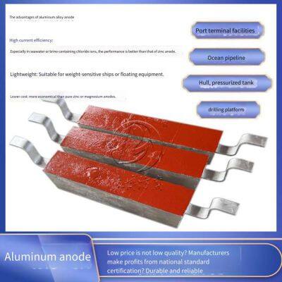 Supply of Aluminum Alloy Sacrificial Anodes, Aluminum Alloy Anodes, Aluminum Anodes for the Inner Wall of Storage Tanks, Libo Anti - Corrosion photo-3