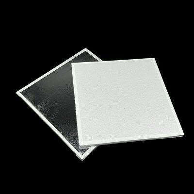 Acoustic Ceiling PVC Laminated Gypsum Ceiling Tile Waterproof and Mold Resistant