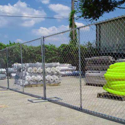 Chain Link Temporary Fence for Construction Sites with 1.8m Panel Width