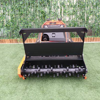 Orchard Inter-row Grass Control 1000mm Width 764CC Gasoline Engine Remote Control Flail Mower Mulcher Power String Trimmer