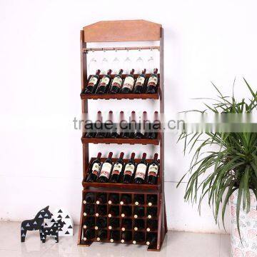 Custom Wooden Wine Rack High Quality Wooden Wine Rack,beer Rack Display Shelf photo-6