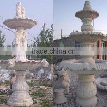 Garden Sculpture Landscape Stone Carving Cascading Waterfalls photo-3