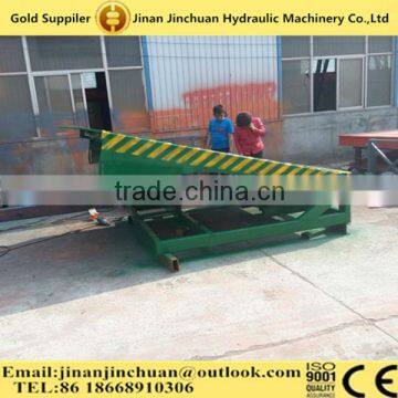 Large Warehouse 6ton 8t 10t 15t 20t Ramp Stationary Adjustment Height Truck Dock Leveler Electric Hydraulic Dock Ramp