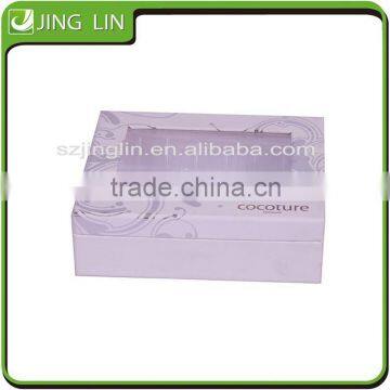 Custom foldable paper box for packing gold supplier