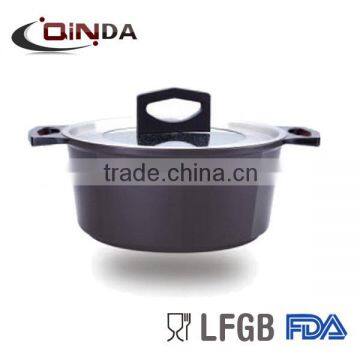 Die-casting aluminium non-stick cooking stock pot