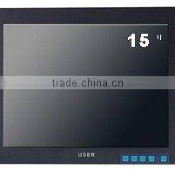 15 inch industrial LCD monitor