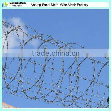 Hot dipped galvanized high quality double twisted barbed wire