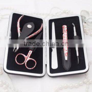 5 pieces Beauty Manicure instruments / Girls travel beauty kit