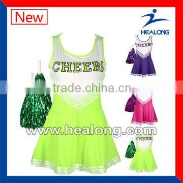 Whloesale Custom made Cheerleading uniforms lovely wear