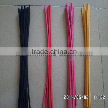 Shenzhen Lihome factory prouce black decorative rattan sticks for air freshener reed diffuser