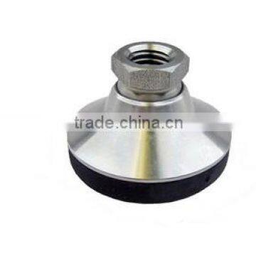 Stainless Steel Base Leveling Mounts With Solid Base and tapped socket