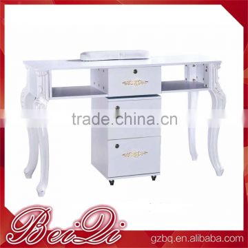 Beauty White Manicure Table For Sale to all around the world