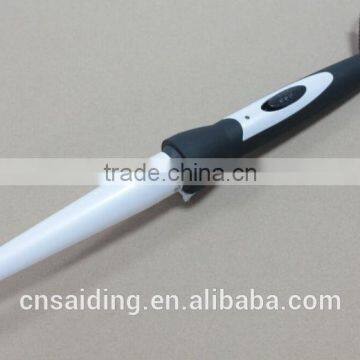 SAIDING white conical tong curling Iron SD-603-3