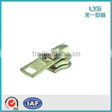 Wholesale brass plating design zipper slider