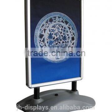 Outdoor water base pavement sign A board/pavement poster stand /water Aboard