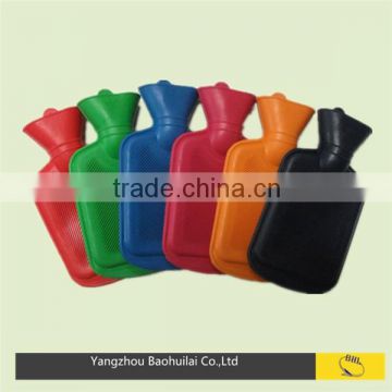 BS natural rubber hot water bottle