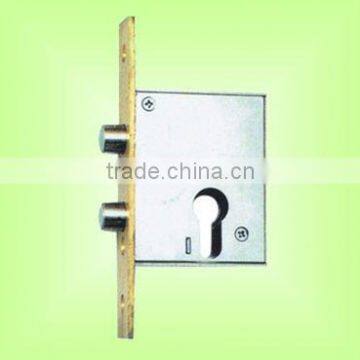 2 steel rods deadbolt with 2 turns lock body