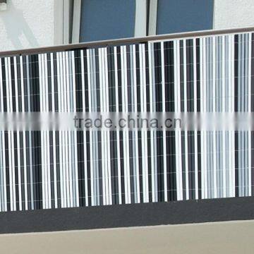 PVC decoratvie balcony fence