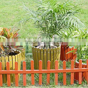 newest durability various types of wood plastic composite garden flower pot