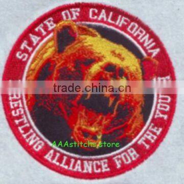 bear/animals /cartoon logo custom embroidery patches