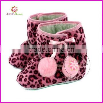 Animal Plushy Baby Boots Crib Shoes