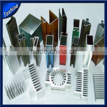 black and white anodized aluminium profile for door and window makings                        
                                                Quality Choice