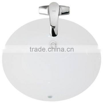 ceramic round under counter wash basin