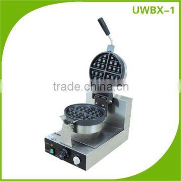 Commercial Electric Waffle Baker With Traditional Deep Belgian-style Round Grid