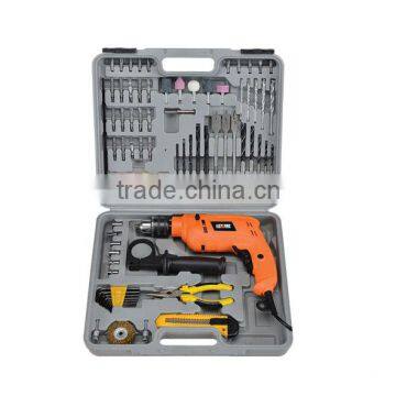 HOT SALES POWER TOOL SET FOR IMPACT DRILL SET WITH 131PCS TOOL KITS FROM CHINA