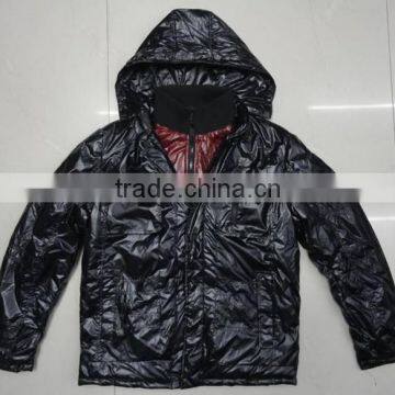 Fashion Winter jacket with hoody for men