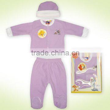 2016 Tom and Jerry baby gift set suit Tom and Jerry baby clothes ( Tom and Jerry authorized production)