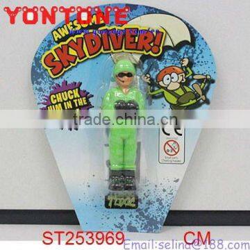 2012 new plastic toy sky driver / sky driving / paratroopers