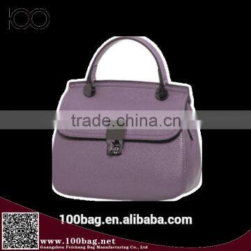 2016 New Trend Hot Selling Genuine Leather Women Bags High Quality Tote Leather Shoulder Bag Purse photo-2