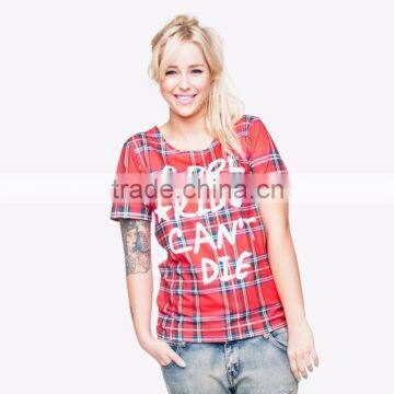 Digital Print 3D Print High Quality Ready Stock Fashion Young Girl Custom T-shirt photo-5