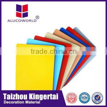 Alucoworld glass curtain wall pvdf exterior wall cladding panel with latest design