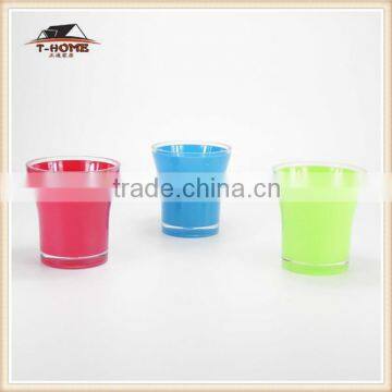 colorful plastic family tumbler