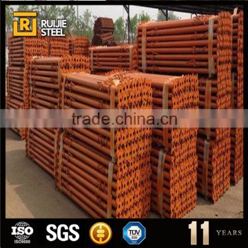 heavy duty shoring scaffolding post adjustable steel prop with CE certificate